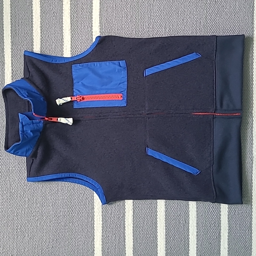 JCREW Crewcuts 3 Zipper Vest Size 6-7